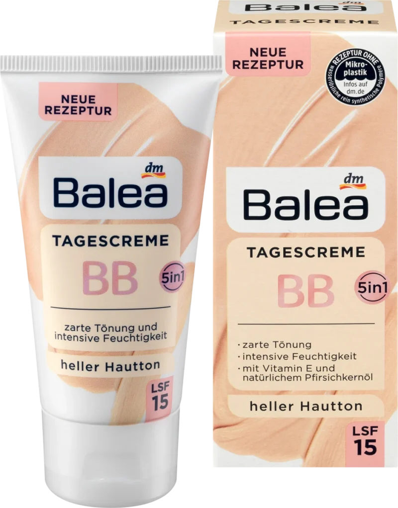 BB Cream Light Skin Tone SPF 15, 50 ml