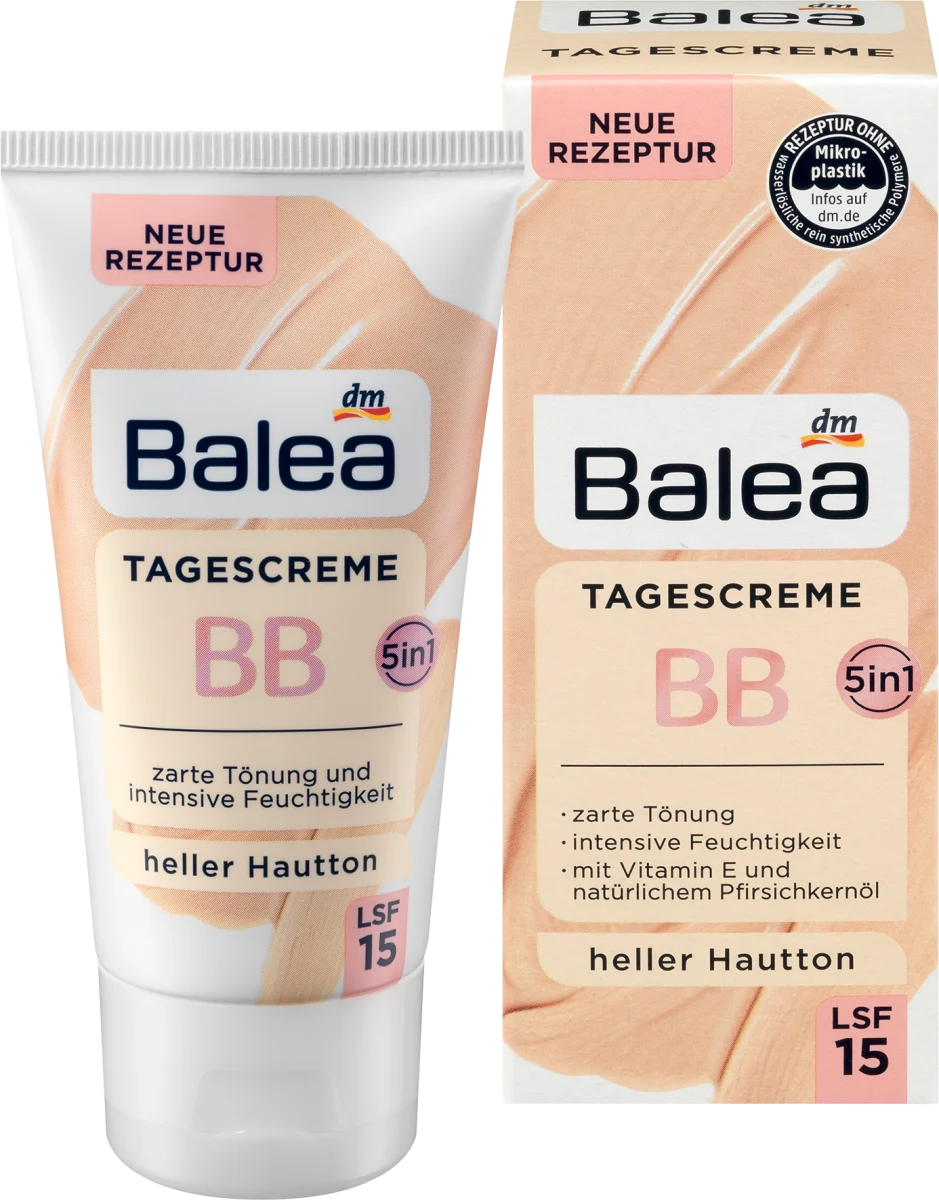 BB Cream Light Skin Tone SPF 15, 50 ml