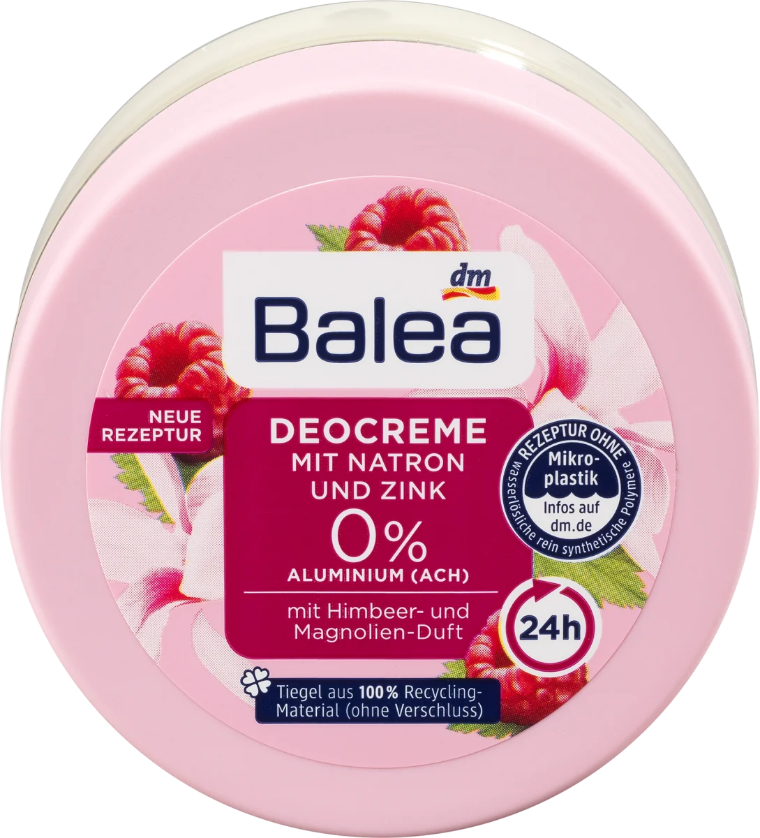 Deodorant Cream With Baking Soda, 50 ml