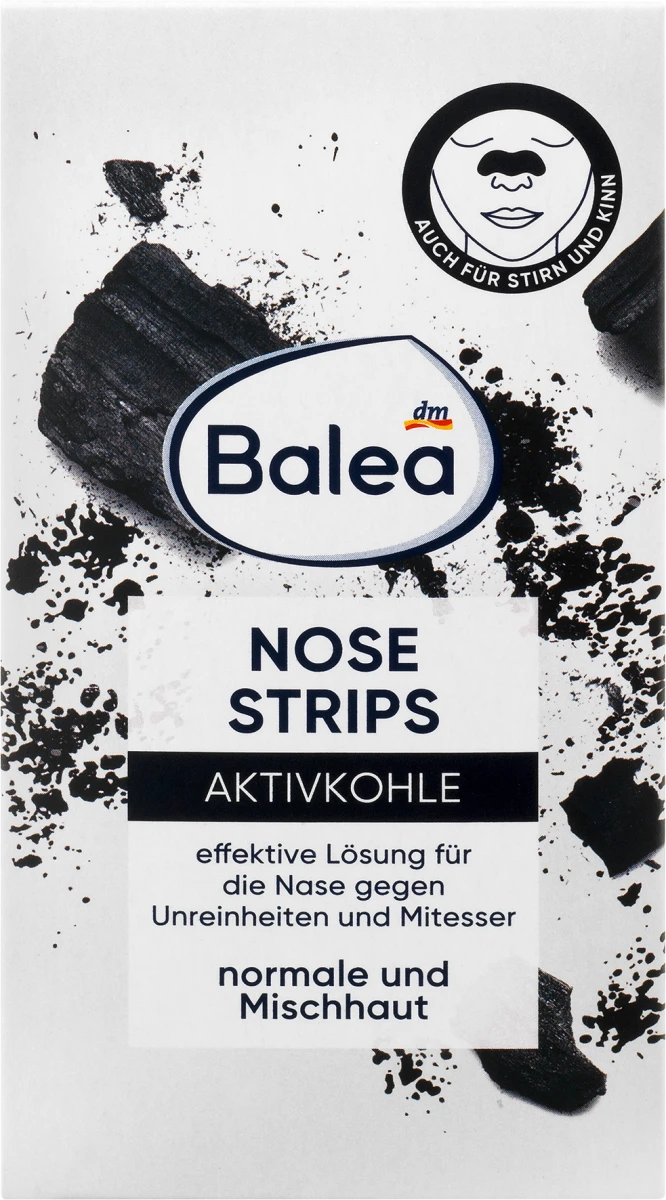Nose Strips With Activated Carbon, 3 pcs