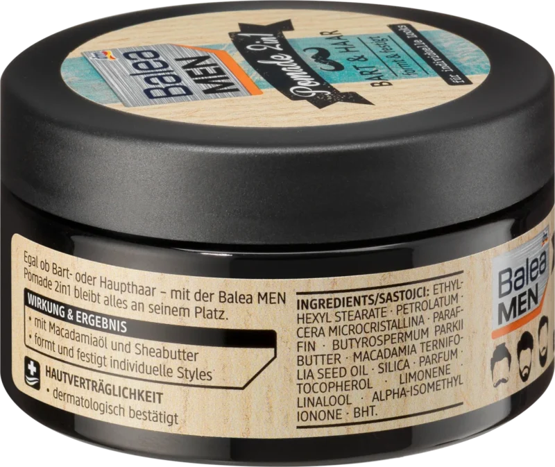 Pomade 2in1 for beard & hair, 100 ml - Image 3