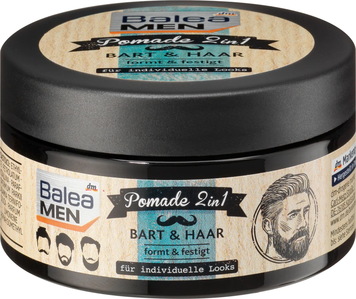 Pomade 2in1 for beard & hair, 100 ml