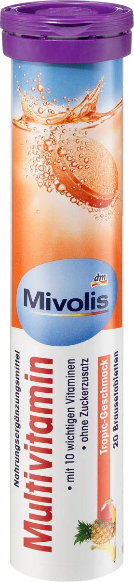 Multivitamin effervescent tablets, 20 pcs, 82 g