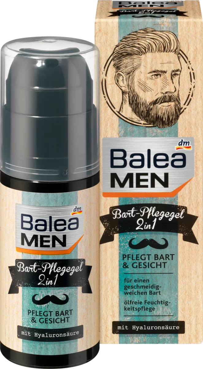 Beard care gel 2in1, 50 ml