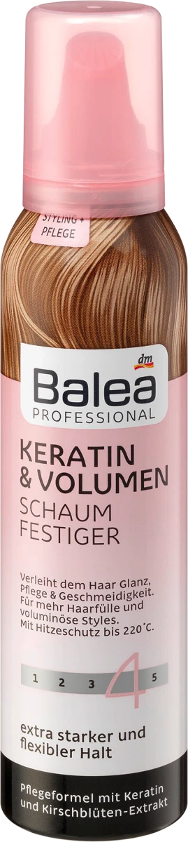 Foam-proof keratin & volume, 150 ml