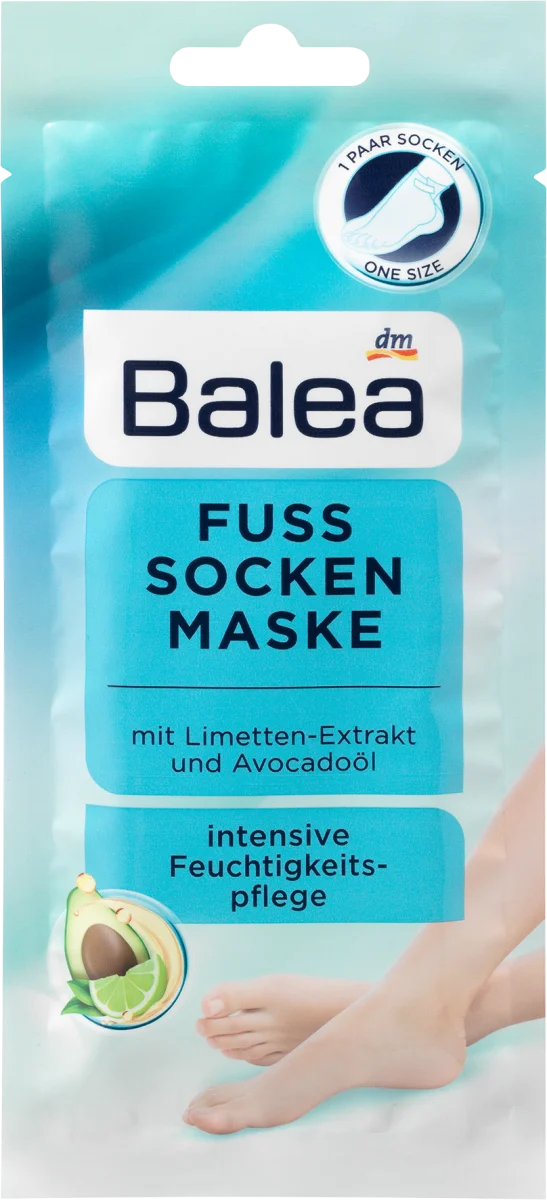 Foot Mask Socks (1 pair), 2 pcs