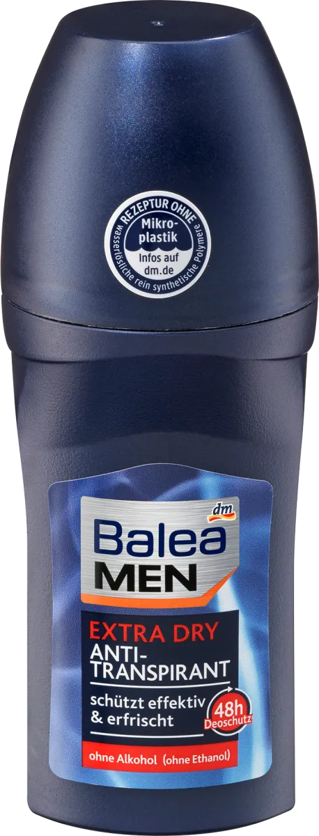 Antiperspirant Deodorant Roll-on extra dry, 50 ml