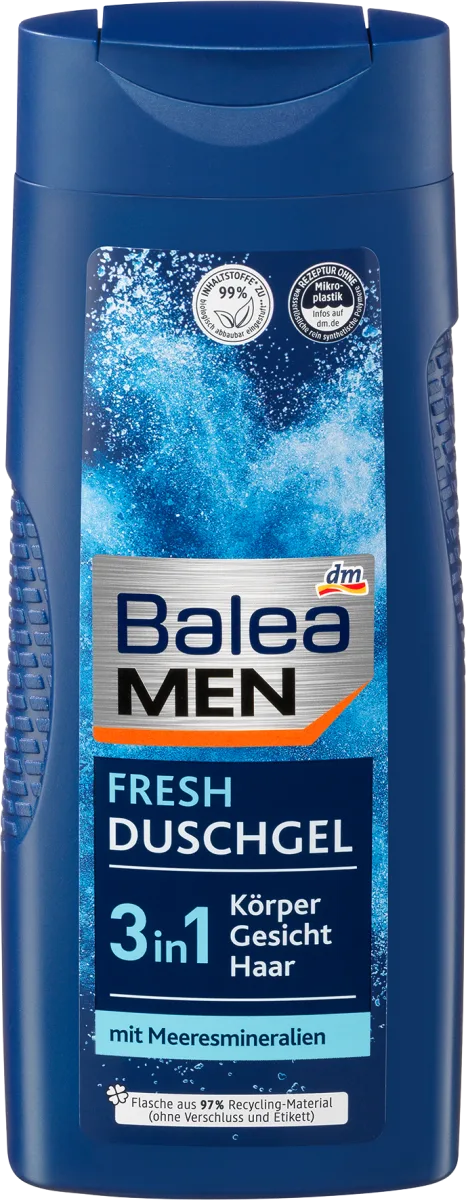 Shower gel fresh 3in1, 300 ml