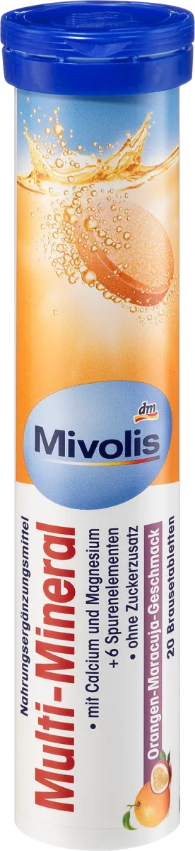 Multi-mineral effervescent tablets 20 pieces, 82 g