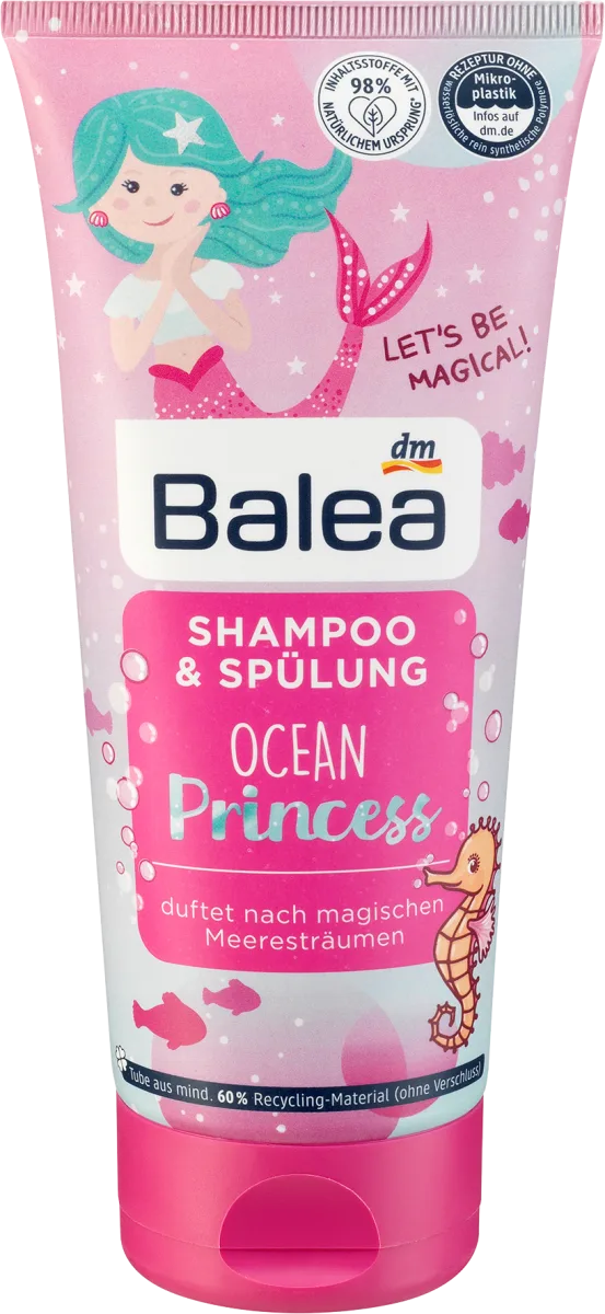 Children's Shampoo & Conditioner Ocean Princess, 200 ml