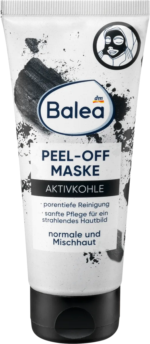 Face Mask Peel-off With Activated Carbon, 100 ml
