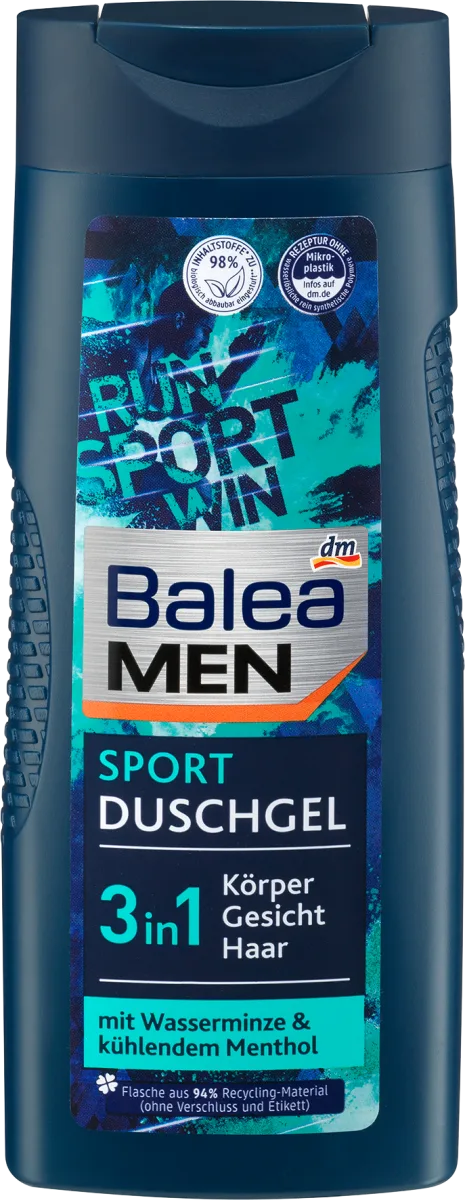 shower gel Sport 3in1, 300 ml