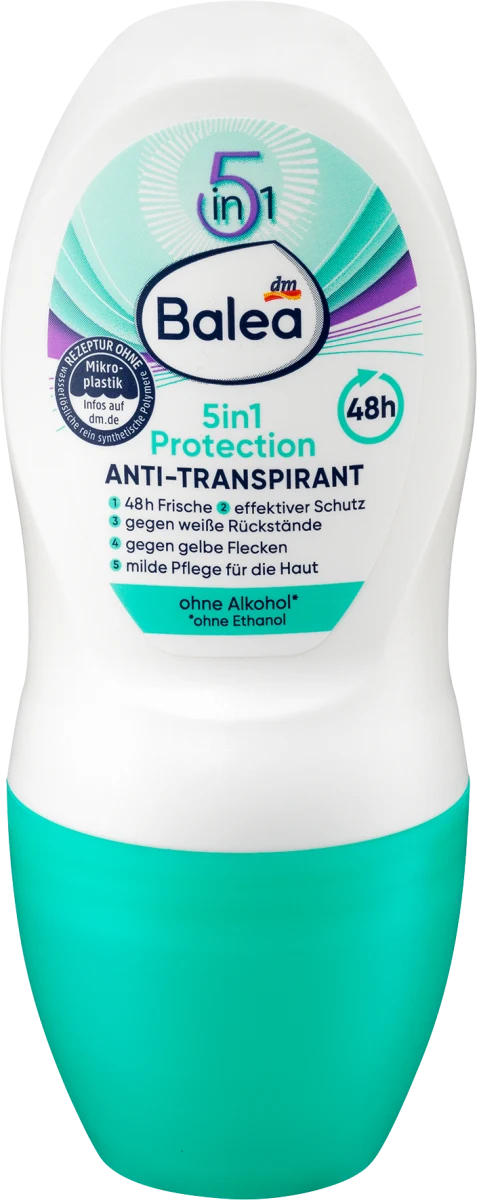 Antiperspirant Deodorant Roll-on 5in1 Protection, 50 ml