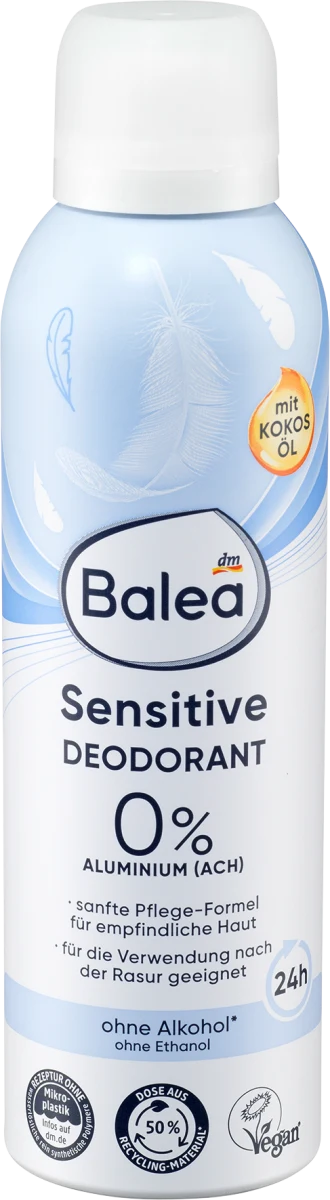 Deodorant Spray Deodorant Sensitive, 200 ml