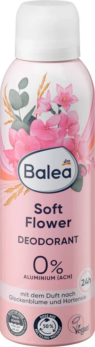 Deo Spray Deodorant Soft Flower, 200 ml