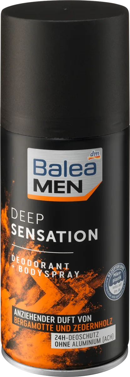 Deodorant Body Spray Deep Sensation, 150 ml