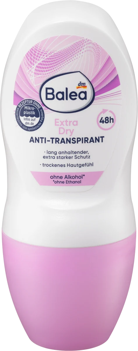 Antiperspirant Deodorant Roll-on Extra Dry, 50 ml