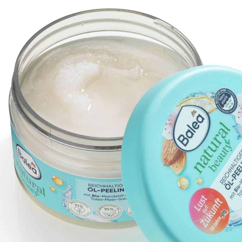 Natural Beauty Peeling With Organic Almond Oil, 300 g - Image 4