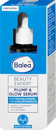 serum beauty expert plump & glow