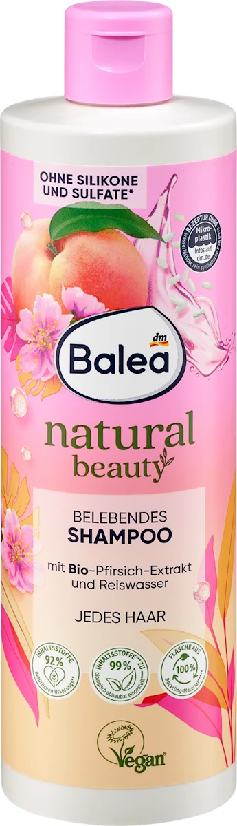 Shampoo Natural Beauty belebend ,400 ml
