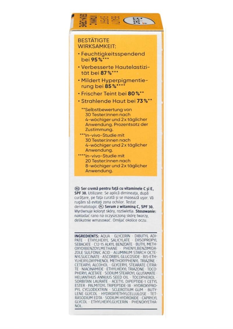 Beauty Expert Vitamin C Serum-Cream SPF 30, 50 ml - Image 3